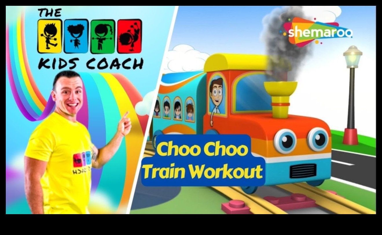 تحدي Choo-Choo: تحرك مع تمارين ذات طابع قاطرة للأطفال 4 تحدي تشو-تشو: تدريبات قاطرة للأطفال من أجل المتعة