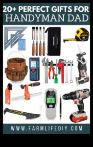 وقت الأداة: أفكار هدايا العامل الماهر لأبي DIY