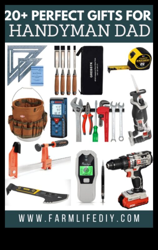 وقت الأداة: أفكار هدايا العامل الماهر لأبي DIY