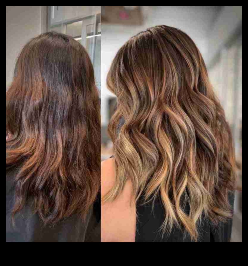 تسليط الضوء على امرأة سمراء Balayage Bliss Sun-Kissed للحصول على مظهر طبيعي 5 امرأة سمراء Balayage Bliss: تسليط الضوء على الشمس لإلقاء نظرة طبيعية